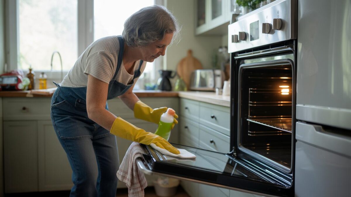 De eenvoudige methode om een oven schoon te maken zonder te schrobben