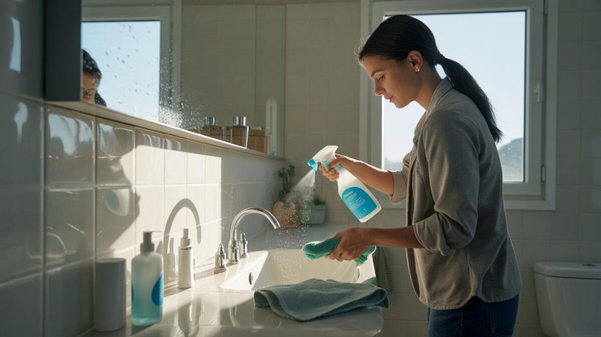 De wekelijkse routine die de badkamer langer schoon houdt