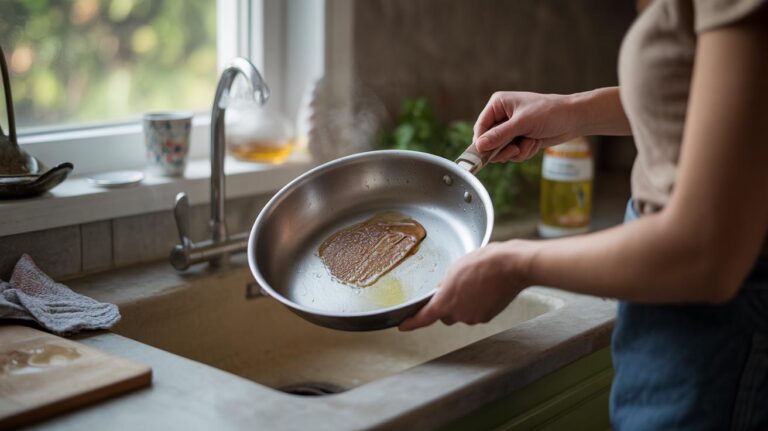 Hoe herstel je een aangebrande pan met slechts twee ingrediënten?