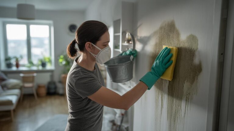 Hoe verwijder je schimmelvlekken op muren voordat ze zich uitbreiden?