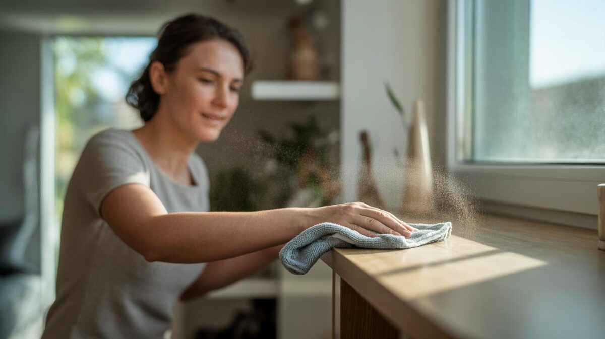 Hoe verwijder je stof dat veel te snel terugkomt?