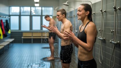 Waarom koud douchen de nieuwe gewoonte wordt bij sporters