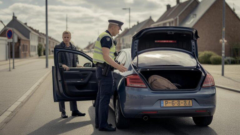 Inbeslagname van het voertuig en 750€ boete voor bestuurders die dit voorwerp in de auto hebben